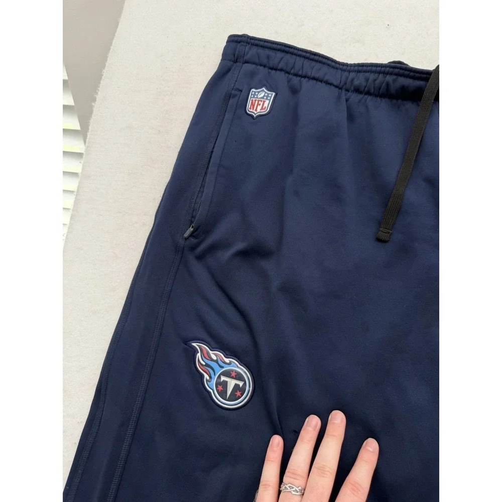 Tennessee Titans Sweatpants Mens 3XL Blue Team Issued Nike Dri Fit On Field RARE